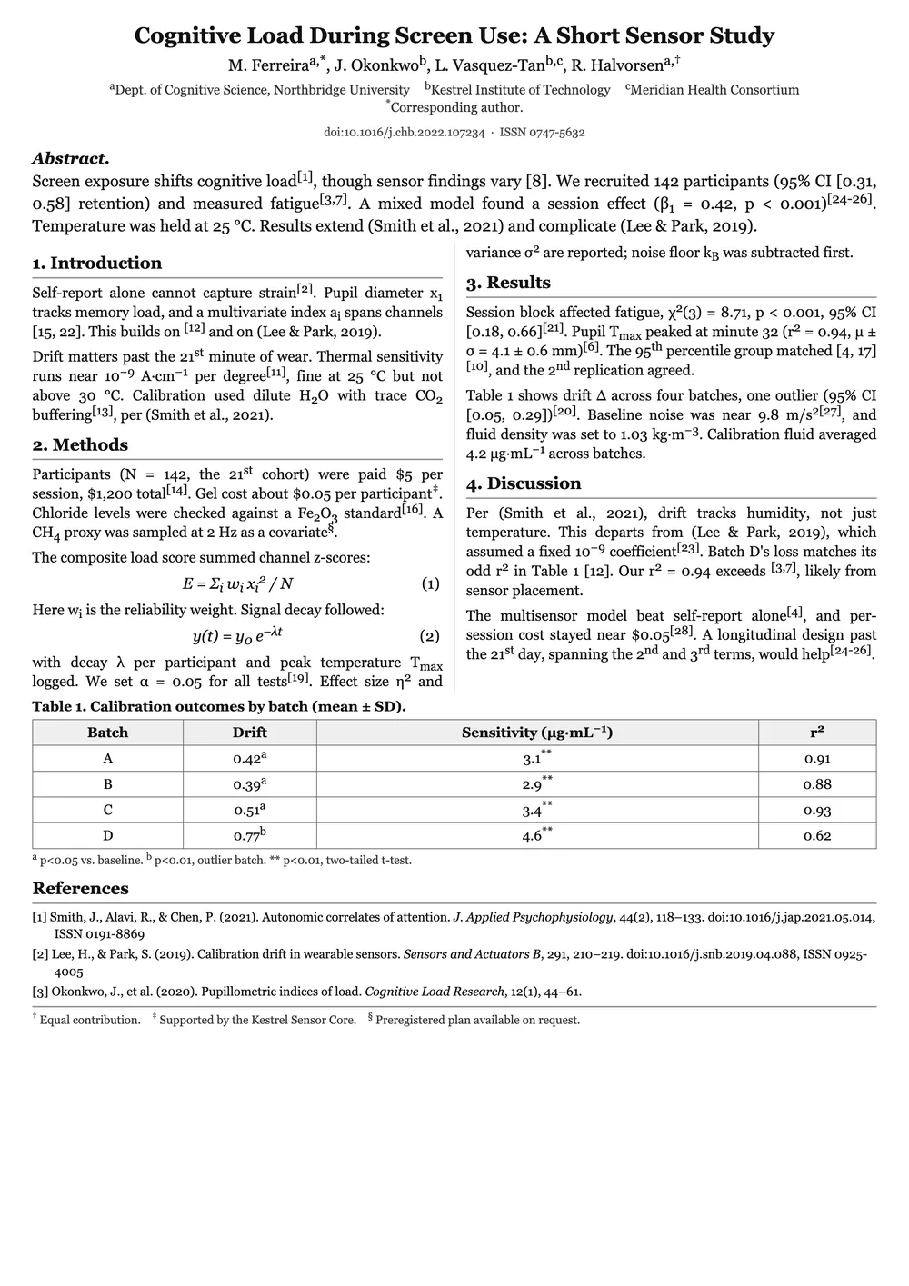 Journal article opening with superscript citation markers, a 95 percent confidence interval and a beta coefficient